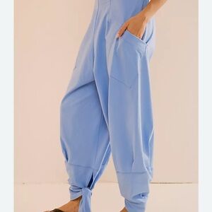 Chic Blue Jogger Pants